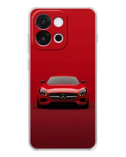 Чохол для OnePlus 13T з картинкою «Червоний Mercedes AMG»