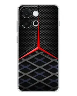 Чохол для OnePlus 13T з картинкою «Mercedes Carbon Grid»