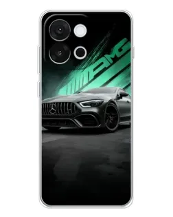 Чохол для OnePlus 13T з картинкою «Темний Mercedes AMG»