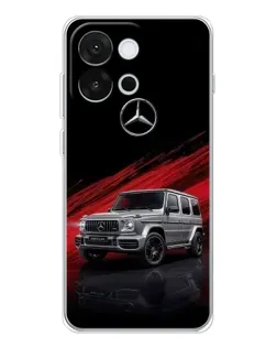 Чохол для OnePlus 13T з картинкою «Mercedes G-Class червоний»