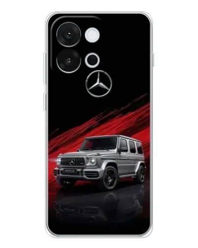 Чохол для OnePlus 13T з картинкою «Mercedes G-Class червоний»