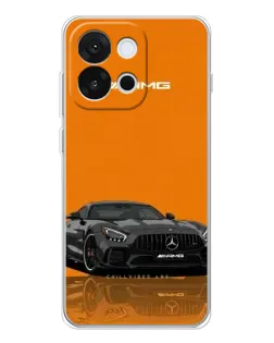 Чохол для OnePlus 13T з картинкою «Помаранчевий Mercedes AMG»