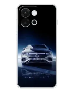 Чохол для OnePlus 13T з картинкою «Нічний Mercedes EQ»