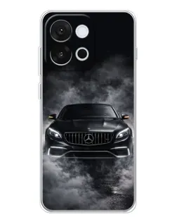 Чохол для OnePlus 13T з картинкою «Mercedes у диму»