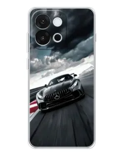 Чохол для OnePlus 13T з картинкою «Гоночний Mercedes AMG»
