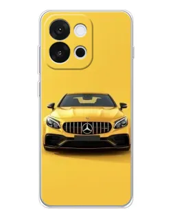 Чохол для OnePlus 13T з картинкою «Жовтий Mercedes GT»