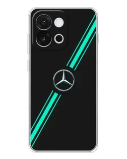 Чехол для OnePlus 13T с картинкой «Спортивные линии Mercedes»