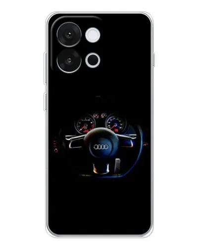 Чохол для OnePlus 13T з картинкою «Салон Audi — кермо»