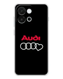 Чохол для OnePlus 13T з картинкою «Логотип Audi Heart»