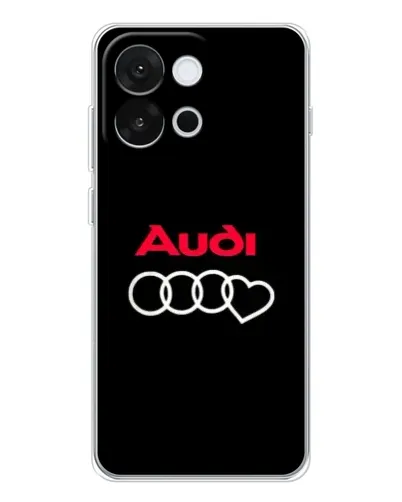 Чохол для OnePlus 13T з картинкою «Логотип Audi Heart»