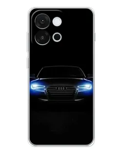 Чохол для OnePlus 13T з картинкою «Audi в неоні»