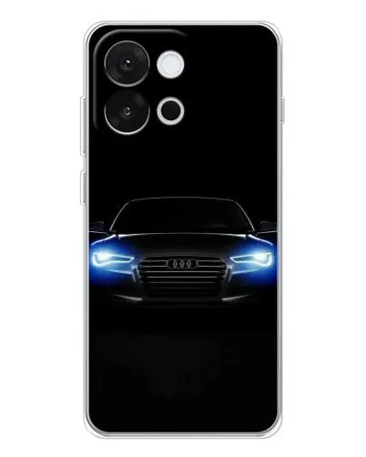 Чохол для OnePlus 13T з картинкою «Audi в неоні»