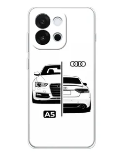 Чохол для OnePlus 13T з картинкою «Audi — контрастний дизайн»