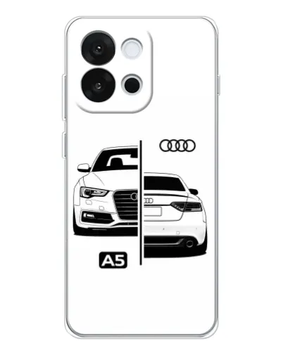 Чохол для OnePlus 13T з картинкою «Audi — контрастний дизайн»