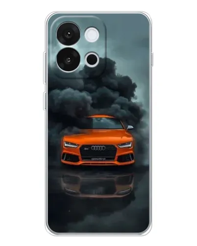 Чохол для OnePlus 13T з картинкою «Audi у хмарах диму»