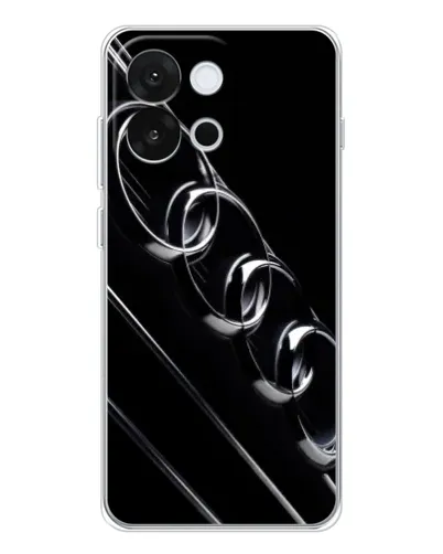 Чохол для OnePlus 13T з картинкою «Audi — абстрактні кільця»