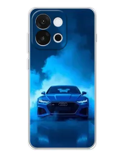 Чохол для OnePlus 13T з картинкою «Audi — блакитна енергія»