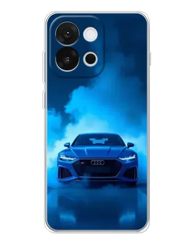 Чохол для OnePlus 13T з картинкою «Audi — блакитна енергія»