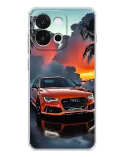 Чохол для OnePlus 13T з картинкою «Audi — захід сонця»