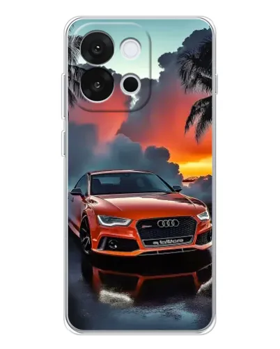 Чохол для OnePlus 13T з картинкою «Audi — захід сонця»
