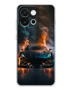 Чохол для OnePlus 13T з картинкою «Lamborghini димна естетика»