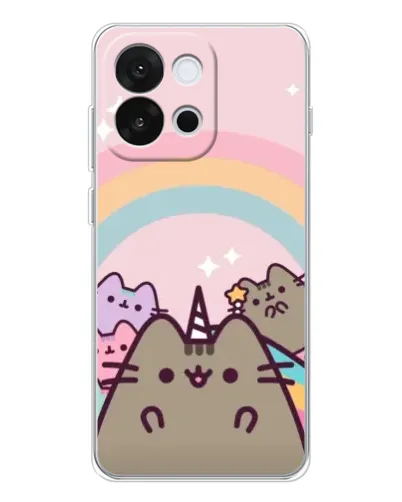 Чохол для OnePlus 13T з картинкою «Єдиноріг Pusheen»