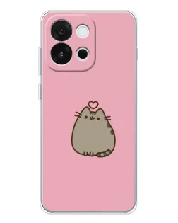 Чохол для OnePlus 13T з картинкою «Pusheen серце»