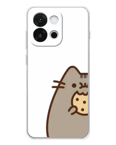 Чохол для OnePlus 13T з картинкою «Пушин з печивом»