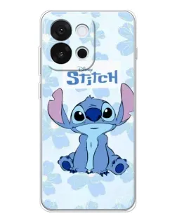 Чехол для OnePlus 13T с картинкой «Stitch среди цветов»