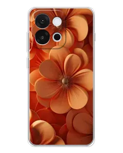 Чехол для OnePlus 13T с картинкой «Оранжевый макро цветок» Чехол для OnePlus 13T с картинкой «Оранжевый макро цветок»