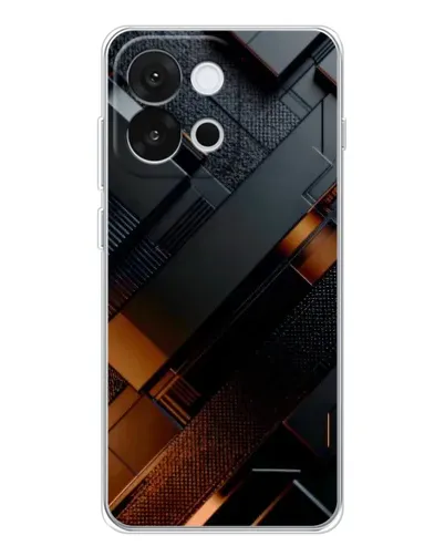 Чохол для OnePlus 13T з картинкою «Чорні геометричні блоки» Чохол для OnePlus 13T з картинкою «Чорні геометричні блоки»