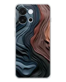 Чохол для OnePlus 13T з картинкою «Кольорові хвилі каньйону»