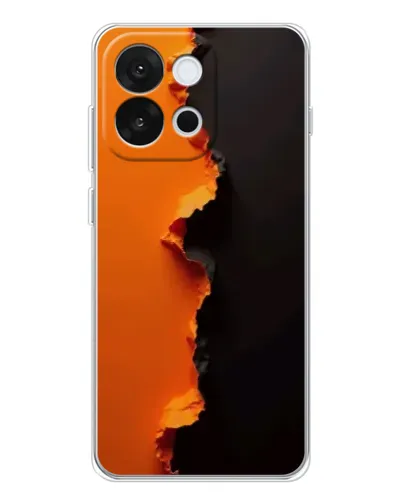Чохол для OnePlus 13T з картинкою «Помаранчевий розлом» Чохол для OnePlus 13T з картинкою «Помаранчевий розлом»