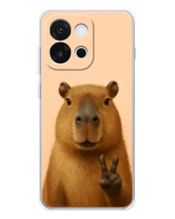 Чохол для OnePlus 13T з картинкою «Капібара вікторія»