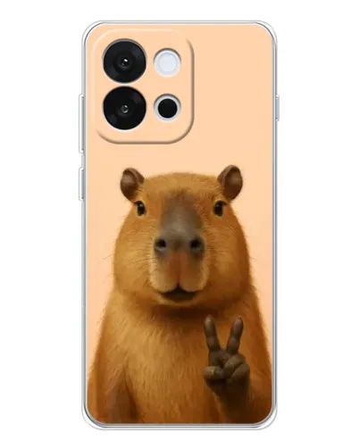 Чохол для OnePlus 13T з картинкою «Капібара вікторія»