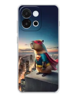 Чохол для OnePlus 13T з картинкою «Капі-мен супергерой»