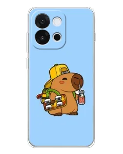 Чохол для OnePlus 13T з картинкою «Капібара на скейті»