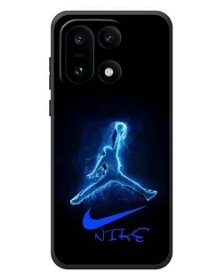 Чохол для OnePlus 15 з картинкою «Jordan Neon Blue»