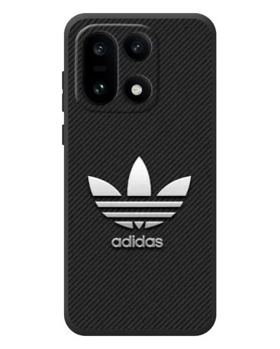 Чохол для OnePlus 15 з картинкою «Adidas Карбонова текстура»