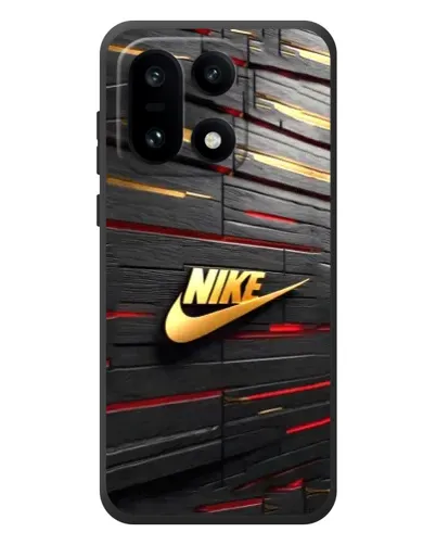Чохол для OnePlus 15 з картинкою «Золотий Nike на металі» Чохол для OnePlus 15 з картинкою «Золотий Nike на металі»