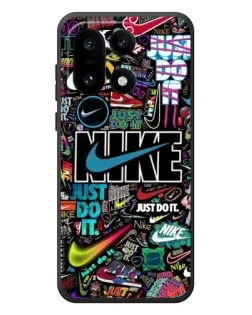 Чехол для OnePlus 15 с картинкой «Яркий коллаж Nike»