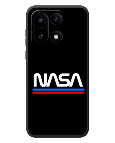 Чехол для OnePlus 15 с картинкой «NASA — классика Red Blue» Чехол для OnePlus 15 с картинкой «NASA — классика Red Blue»