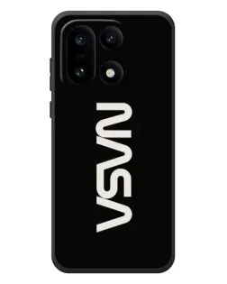 Чехол для OnePlus 15 с картинкой «NASA — вертикальный логотип»