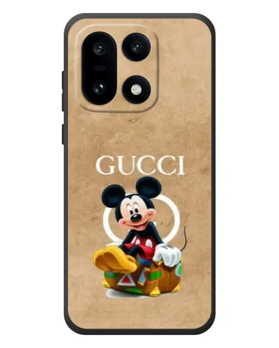 Чохол для OnePlus 15 з картинкою «Міккі Маус Gucci — крафт» Чохол для OnePlus 15 з картинкою «Міккі Маус Gucci — крафт»