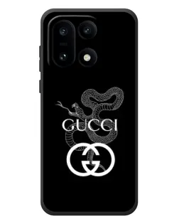 Чохол для OnePlus 15 з картинкою «Gucci — срібна змія»