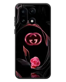 Чохол для OnePlus 15 з картинкою «Gucci — неонова троянда»