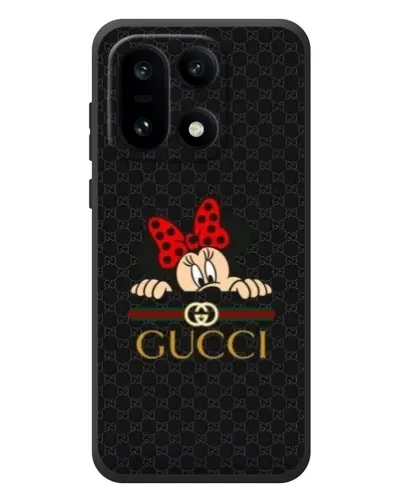 Чохол для OnePlus 15 з картинкою «Мінні Маус Gucci — чорний» Чохол для OnePlus 15 з картинкою «Мінні Маус Gucci — чорний»
