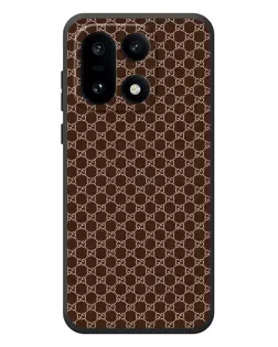 Чехол для OnePlus 15 с картинкой «Gucci — шоколадная сетка»