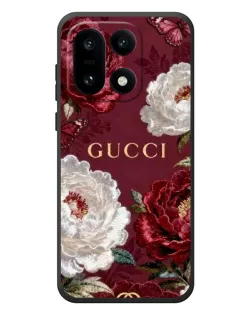 Чехол для OnePlus 15 с картинкой «Gucci — бордовые розы»