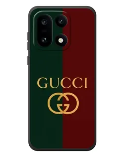 Чехол для OnePlus 15 с картинкой «Gucci — темно-зеленый градиент»